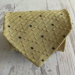 Giorgio Armani Cravatte Textured Striped Silk Blend Neck Tie